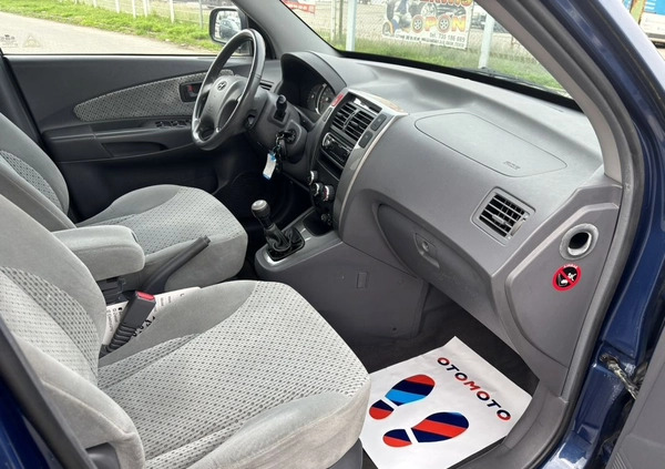 Hyundai Tucson cena 16400 przebieg: 190000, rok produkcji 2004 z Szczecin małe 407